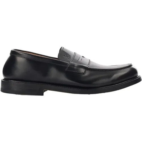 Schwarze Loafers - Regular Fit - Geeignet für alle Temperaturen - 100% Leder - Premiata - Modalova