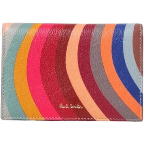 Cross Body Bags, female, , Size: ONE SIZE Colorful Zip Wallet - Paul Smith - Modalova