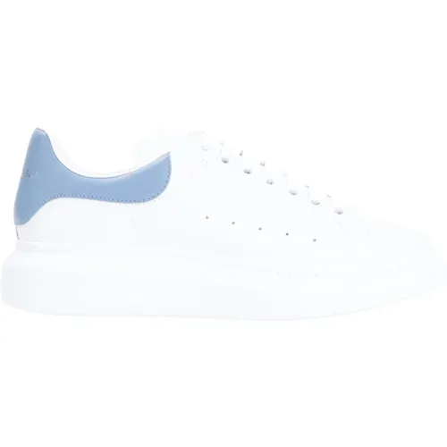 Weiße Ledersneaker Klassischer Stil , Herren, Größe: 44 1/2 EU - alexander mcqueen - Modalova