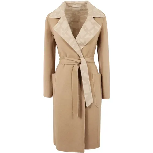 Stylish Camel Coat for Women , female, Sizes: S, 2XS, XS - Max Mara - Modalova