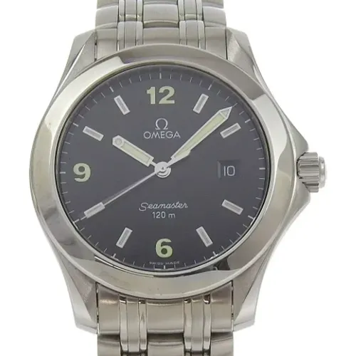 Pre-owned Watches, male, , Size: ONE SIZE Pre-owned Stainless Steel watches - Omega Vintage - Modalova