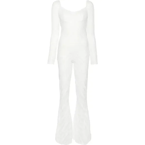 Natural Jumpsuit Zaray , female, Sizes: M - Charo Ruiz Ibiza - Modalova