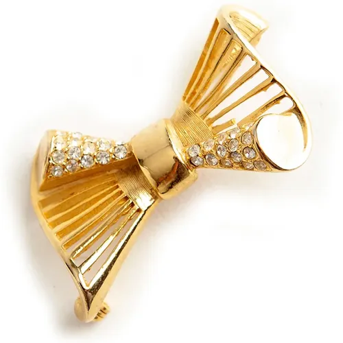 Pre-owned Jewellery, female, , Size: ONE SIZE Bow brooch - Givenchy Pre-owned - Modalova