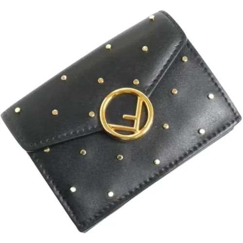 Pre-owned Wallets, female, , Size: ONE SIZE Pre-owned Leather wallets - Fendi Vintage - Modalova