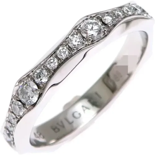 Pre-owned Jewellery, female, , Size: ONE SIZE Pre-owned Platinum rings - Bvlgari Vintage - Modalova