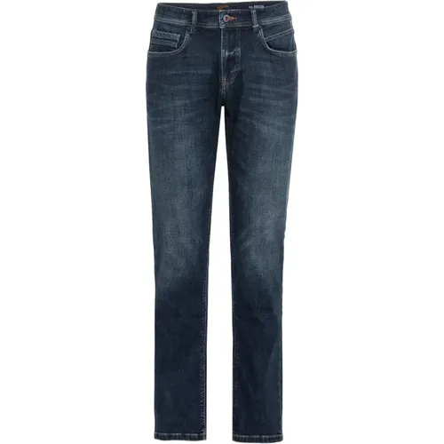 Regular Fit 5-Pocket Jeans aus Baumwolle , Herren, Größe: W33 L36 - camel active - Modalova