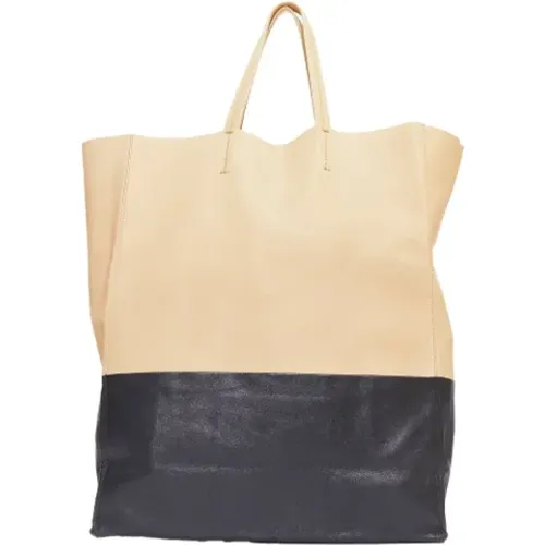 Pre-owned Tote Bags, female, , Size: ONE SIZE Pre-owned Leather totes - Celine Vintage - Modalova