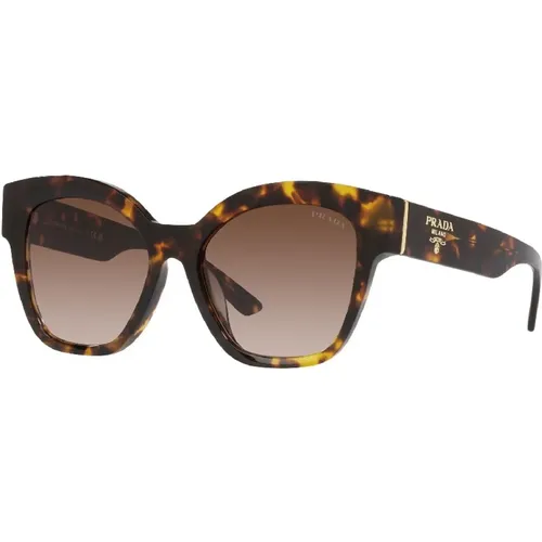 Butterfly Style Sunglasses in Trendy Color , female, Sizes: 54 MM - Prada - Modalova