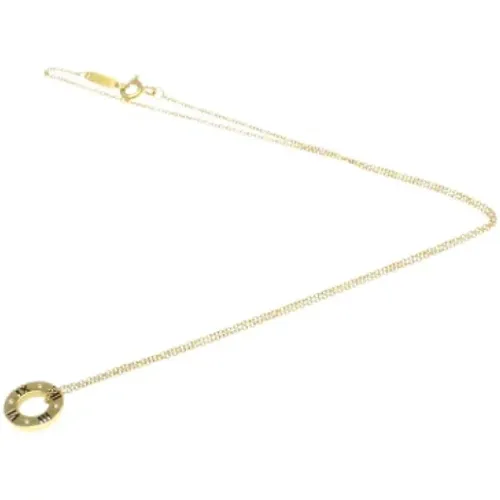 Pre-owned Jewellery, female, , Size: ONE SIZE Pre-owned Gold necklaces - Tiffany & Co. Pre-owned - Modalova