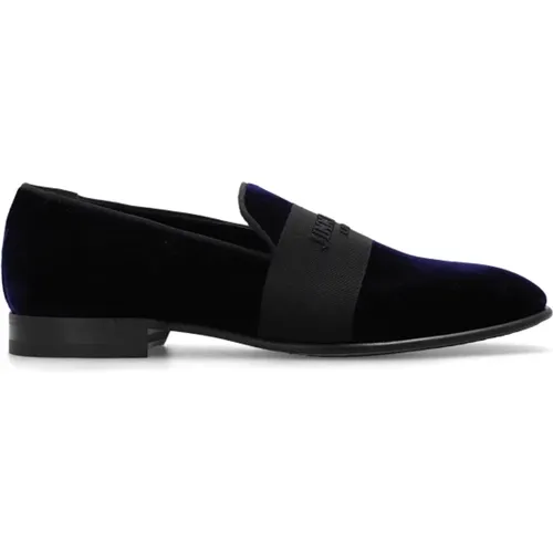 Thame velour loafers , male, Sizes: 6 UK, 10 UK, 7 UK, 9 UK - Jimmy Choo - Modalova