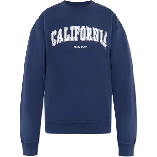 Sweatshirts, unisex, , Size: XL Sweatshirt from the Wall Street collection - Sporty & Rich - Modalova