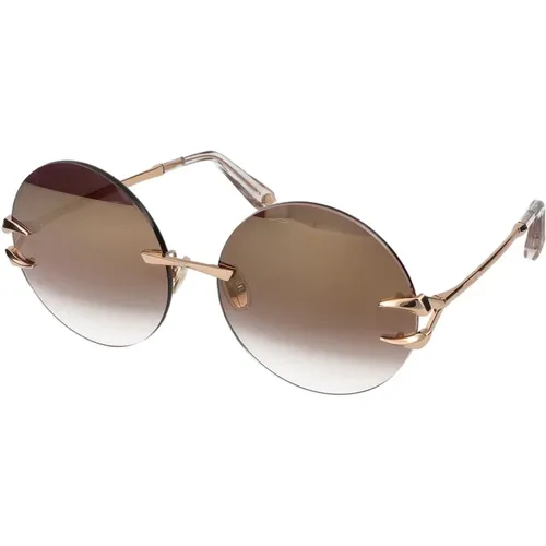 Stylish Sunglasses Src006 , female, Sizes: 63 MM - Roberto Cavalli - Modalova