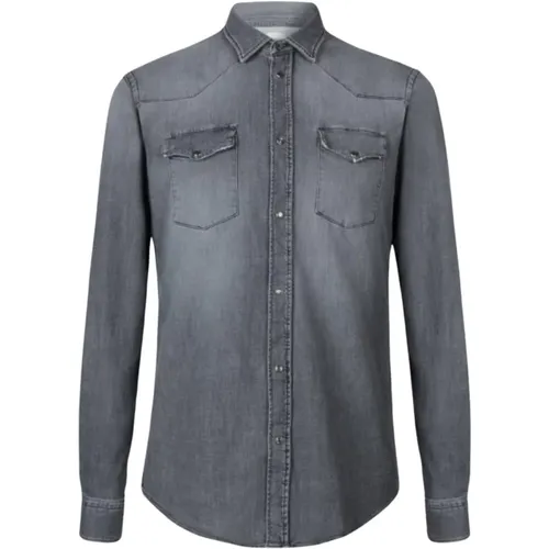 Neely Shirt , male, Sizes: S - Dondup - Modalova