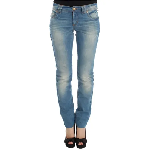 Luxus Blaue Slim Fit Designer Jeans - John Galliano - Modalova