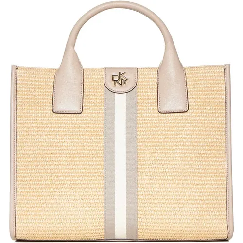 Interwoven Design Bag , female, Sizes: ONE SIZE - DKNY - Modalova