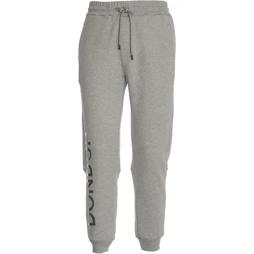 Sweatpants, male, , Size: L Grey Jogger Pants for Men - Dondup - Modalova