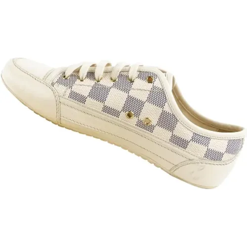 Pre-owned Sneakers, female, , Size: 5 1/2 US Pre-owned Leather sneakers - Louis Vuitton Vintage - Modalova