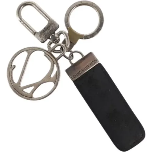 Pre-owned Accessories, female, , Size: ONE SIZE Pre-owned Leather Key Holder - Louis Vuitton Vintage - Modalova