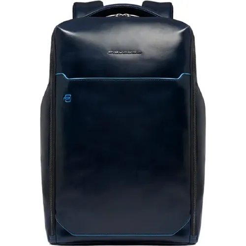 Laptop and iPad Backpack , male, Sizes: ONE SIZE - Piquadro - Modalova