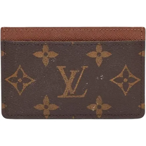 Pre-owned Coated canvas wallets , female, Sizes: ONE SIZE - Louis Vuitton Vintage - Modalova