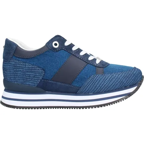 Sneakers Blau , Damen, Größe: 40 EU - Apepazza - Modalova