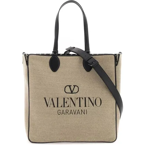 Tote Bags, female, , Size: ONE SIZE Iconographe Reversible Tote Bag - Valentino Garavani - Modalova