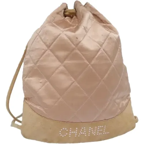 Pre-owned Bucket Bags, female, , Size: ONE SIZE Pre-owned Leather shoulder-bags - Chanel Vintage - Modalova