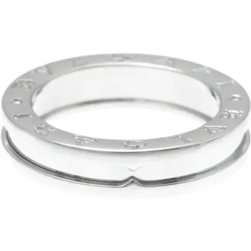 Pre-owned Jewellery, female, , Size: ONE SIZE Pre-owned White Gold rings - Bvlgari Vintage - Modalova