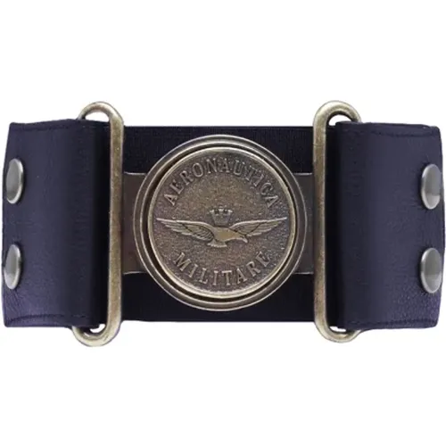 Elastic Belt , male, Sizes: ONE SIZE - aeronautica militare - Modalova