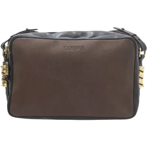 Pre-owned Cross Body Bags, female, , Size: ONE SIZE Pre-owned Leather handbags - Loewe Pre-owned - Modalova