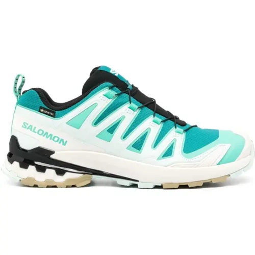 Sneakers, female, , Size: 8 US Green Aqua Sneakers Waterproof Gore-Tex® - Salomon - Modalova