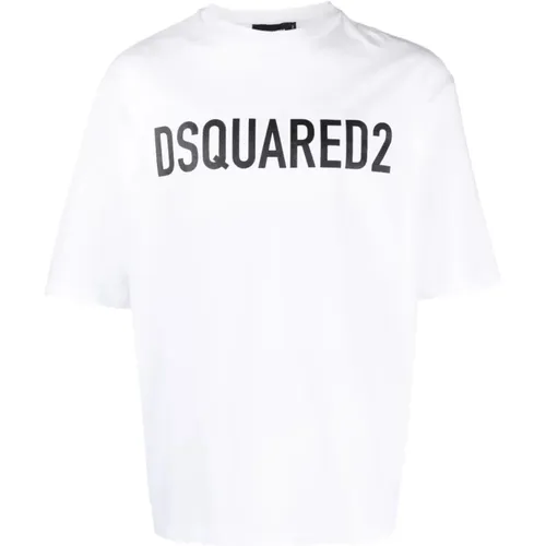 T-Shirts, male, , Size: XL T-shirt for men - Dsquared2 - Modalova