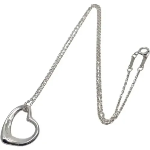 Pre-owned Jewellery, female, , Size: ONE SIZE Pre-owned Silver necklaces - Tiffany & Co. Pre-owned - Modalova