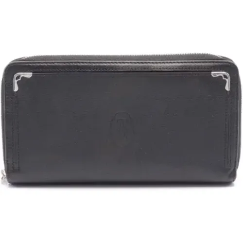 Pre-owned Wallets, female, , Size: ONE SIZE Pre-owned Leather wallets - Cartier Vintage - Modalova