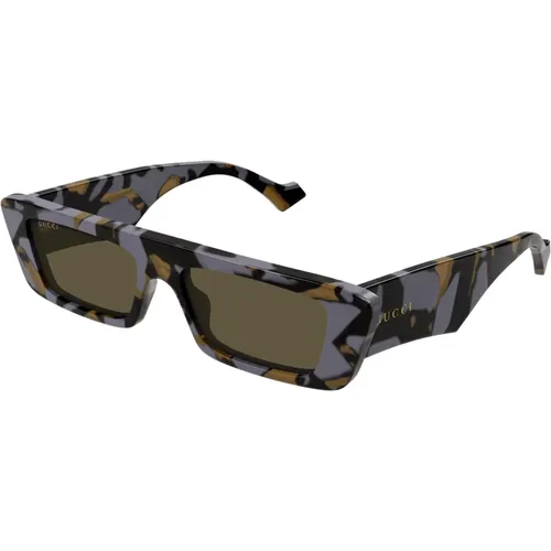 Stylische Sonnenbrille GG1331S,Schwarze Sonnenbrille mit Originalzubehör,Sonnenbrille GG1331S,Stylische Sonnenbrille für Männer,Schwarze Sonnenbril - Gucci - Modalova