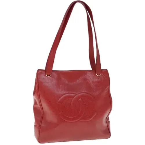 Pre-owned Tote Bags, female, , Size: ONE SIZE Pre-owned Leather chanel-bags - Chanel Vintage - Modalova