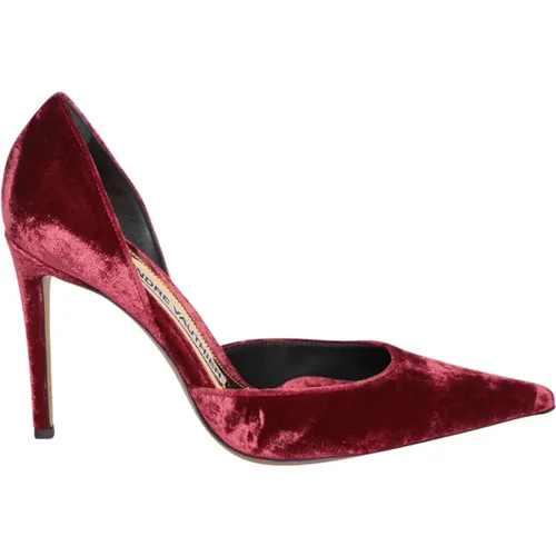 Velvet Shoes - Stylish Footwear , female, Sizes: 7 UK, 5 UK, 6 UK, 5 1/2 UK - Alexandre Vauthier - Modalova