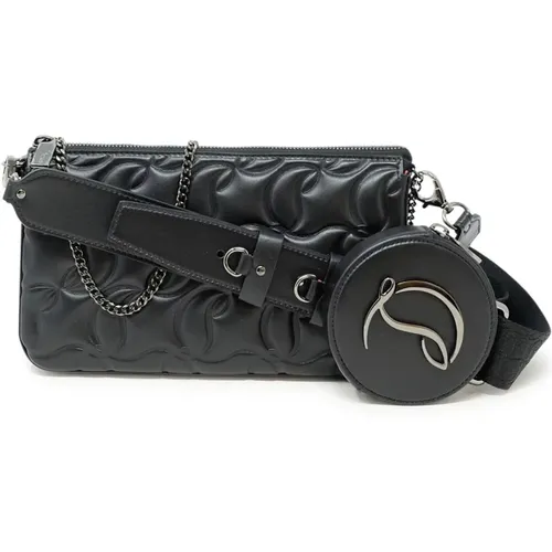 Nappa Leather Crossbody Bag , female, Sizes: ONE SIZE - Christian Louboutin - Modalova