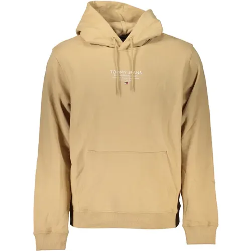 Kapuzenpullover Logo-Druck , Herren, Größe: S - Tommy Hilfiger - Modalova