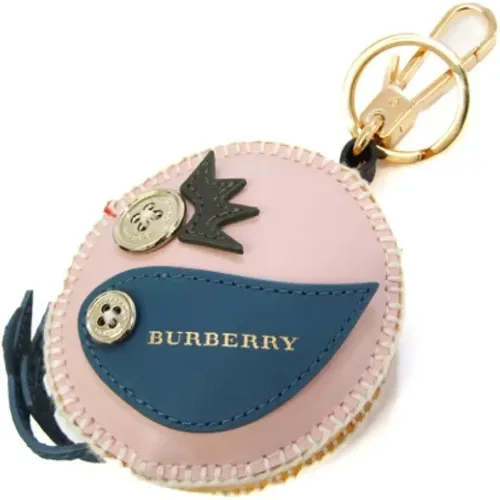 Pre-owned Accessories, female, , Size: ONE SIZE Pre-owned Leather key-holders - Burberry Vintage - Modalova