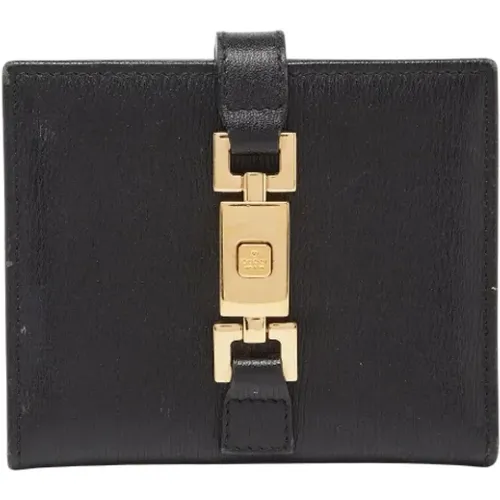 Pre-owned Wallets, female, , Size: ONE SIZE Pre-owned Leather wallets - Gucci Vintage - Modalova