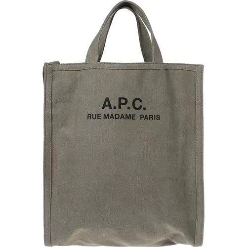 Tote Bags, male, , Size: ONE SIZE Recovery Bag - A.p.c. - Modalova