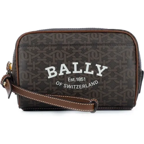 Toilet Bags, female, , Size: ONE SIZE Elegant Borse Clutch Bag - Bally - Modalova