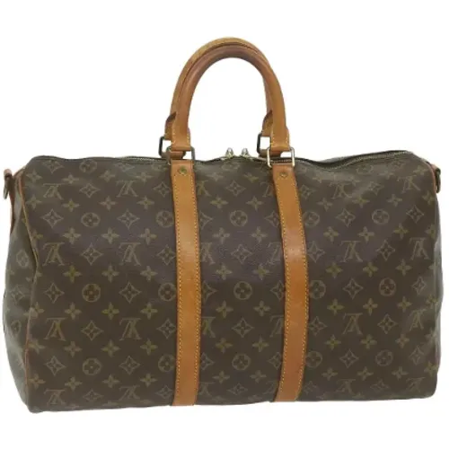 Pre-owned Canvas travel-bags , female, Sizes: ONE SIZE - Louis Vuitton Vintage - Modalova