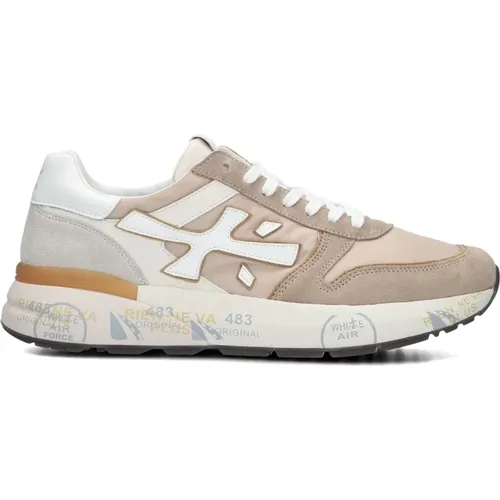 Sneakers, male, , Size: 7 US Men's Sneakers Mick Taupe Color - Premiata - Modalova