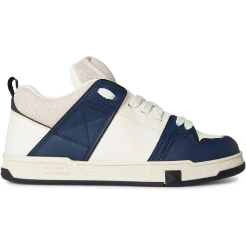 Open Skate Logo Sneakers , male, Sizes: 9 UK - Valentino - Modalova