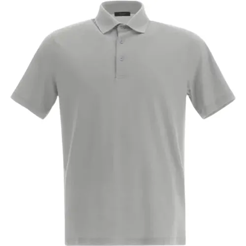 Herren Crepe Polo Shirt - Jpl00115U 52005 , Herren, Größe: 2XL - Herno - Modalova