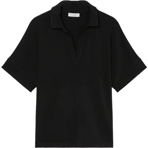 Reguläres Poloshirt , Damen, Größe: XS - Marc O'Polo - Modalova