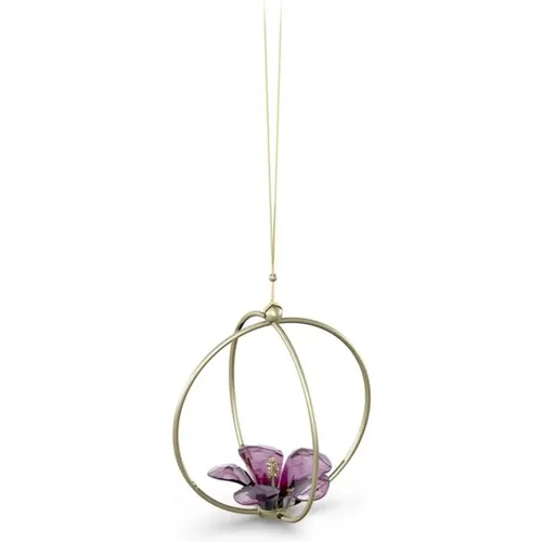 Garden Tales Hibiscus Ball Ornament , unisex, Sizes: ONE SIZE - Swarovski - Modalova