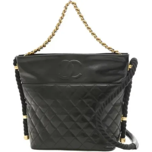 Pre-owned Leather chanel-bags , female, Sizes: ONE SIZE - Chanel Vintage - Modalova